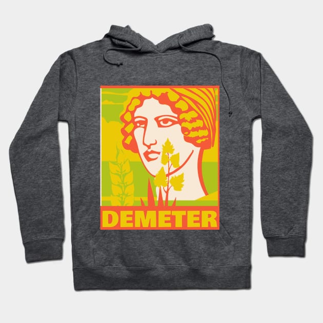 Polychrome Demeter Hoodie by Pallas Agora